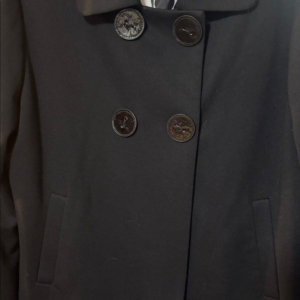 Sandro black jacket, sz M